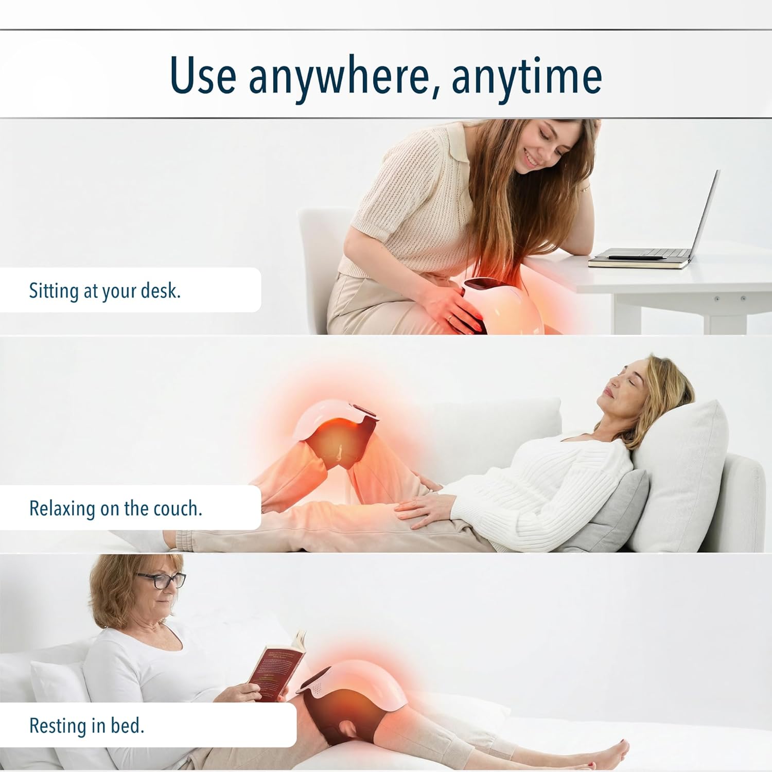 KneeRelief Pro - Heated Infrared Knee Massager
